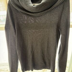 GAP Charcoal Cowl Neck Sweater